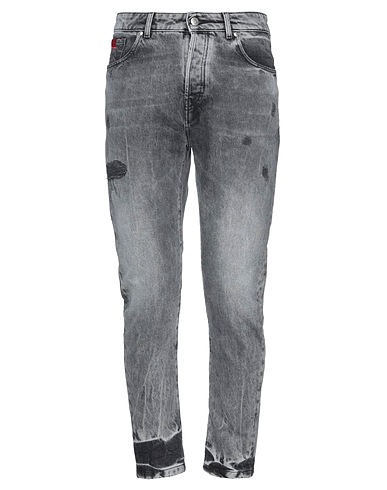 JOHN RICHMOND Denim trousers Charcoal 100% Cotton