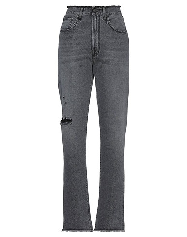 (+) PEOPLE Denim pants Grey 100% Cotton