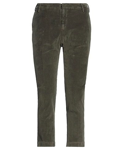ENTRE AMIS Chinos Verde militare 98% Cotone, 2% Elastan