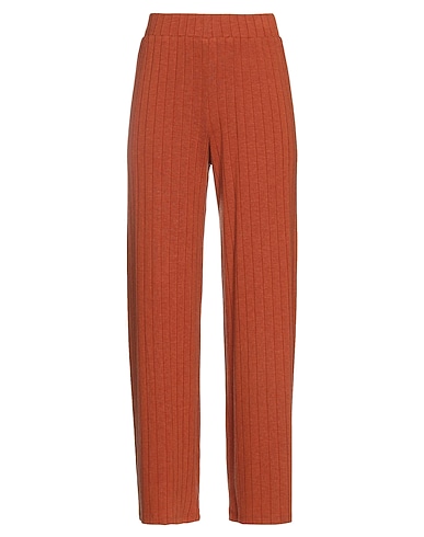 THINKING MU Casual παντελόνι Καφέ Άλλες ίνες, Οργανικό βαμβάκι, Μαλλί, Ελαστάνη