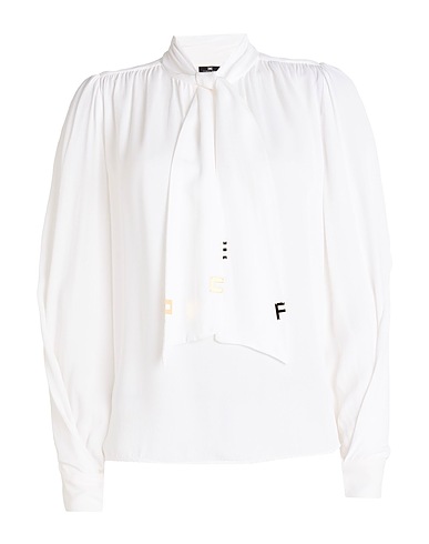 ELISABETTA FRANCHI Top Bianco 100% Viscosa