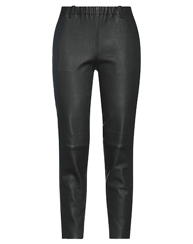 STOULS Casual pants Black 100% Lambskin