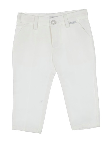 NANÁN Casual trouser White 85% Cotton, 15% Polyamide