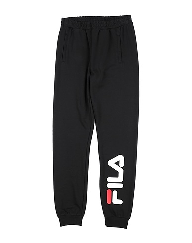 FILA Casual pants Black 70% Cotton, 30% Polyester