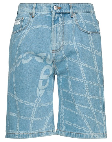 GCDS Denim shorts Blue 100% Cotton
