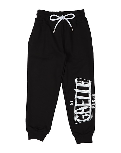 GAëLLE Paris Casual trouser Black 95% Cotton, 5% Elastane