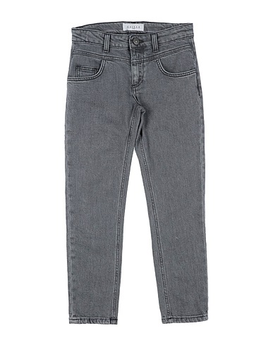 GAëLLE Paris Denim trousers Black 99% Cotton, 1% Elastane