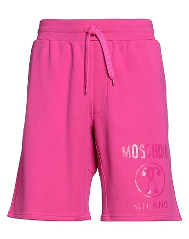 MOSCHINO Shorts & Bermuda Magenta 100% Cotton