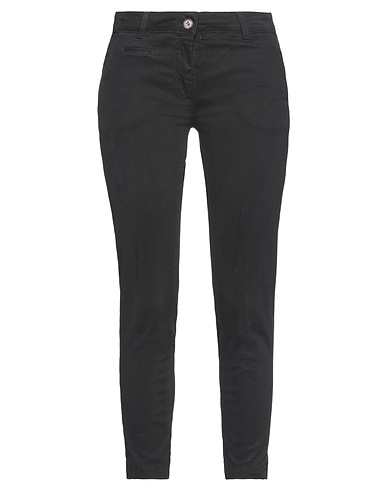 VICOLO Casual trouser Black 98% Cotton, 2% Elastane