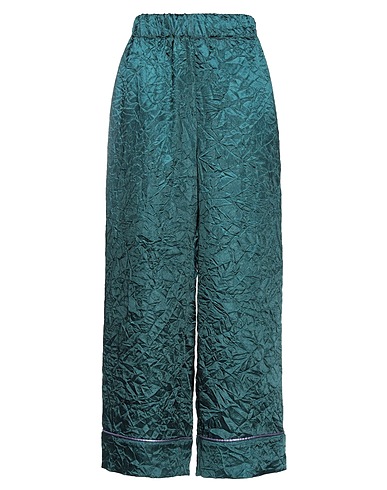 OOF WEAR Casual trouser Deep teal 100% Polyester