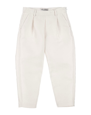SIMONETTA Casual pants Light grey 75% Polyester, 25% Silk