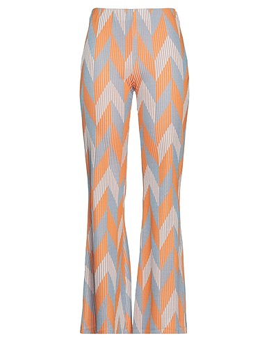 HAVEONE Casual trouser Orange 60% Polyester, 38% Viscose, 2% Elastane