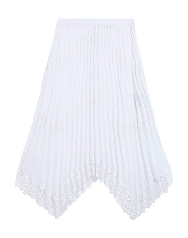 MARCIANO by GUESS Midi skirt White 100% Polyester