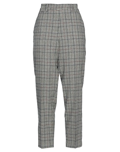 MOMONÍ Casual trouser Grey 40% Cotton, 30% Wool, 19% Polyester, 11% Polyamide