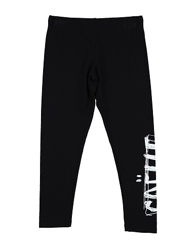 GAëLLE Paris Leggings Black 93% Cotton, 7% Elastane