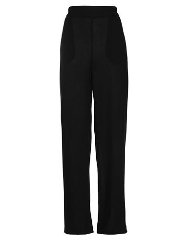 MOMONÍ Casual pants Black 75% Viscose, 25% Wool
