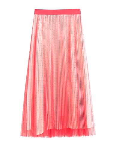 TWINSET Maxi Skirts Red Polyester