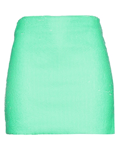 VICOLO Mini skirt Green 100% Polyester