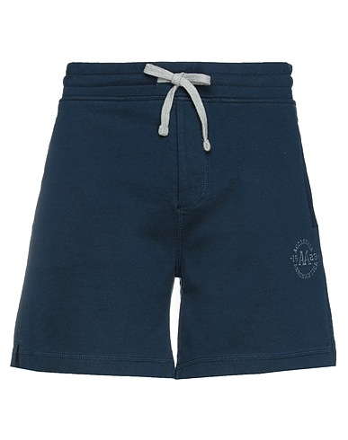 AERONAUTICA MILITARE Shorts & Bermuda Midnight blue 100% Cotton