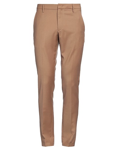 DONDUP Pantalone Cammello 99% Lana Vergine, 1% Elastan