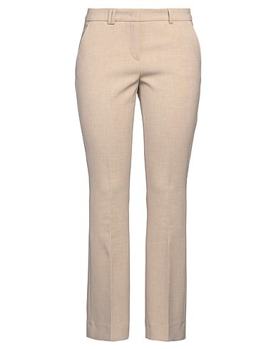 SEDUCTIVE Casual trouser Sand 63% Polyester, 27% Viscose, 7% Cotton, 3% Elastane