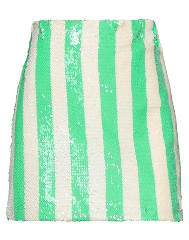 VICOLO Mini skirt Green 100% Polyester