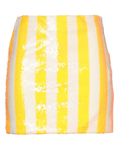 VICOLO Mini skirt Orange 100% Polyester