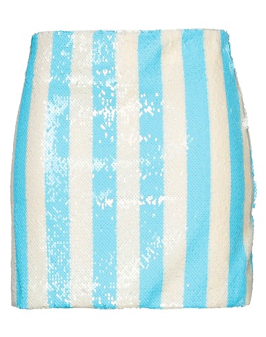 VICOLO Mini skirt Azure 100% Polyester