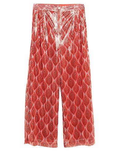 VICOLO Casual trouser Orange 100% Polyester