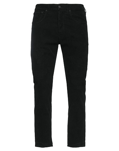(+) PEOPLE Casual trouser Black 99% Cotton, 1% Elastane