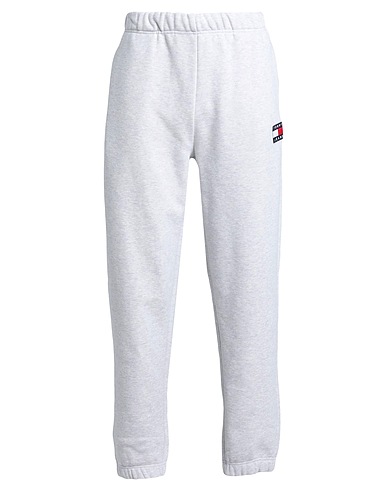 TOMMY JEANS Pantalone Grigio chiaro 100% Cotone