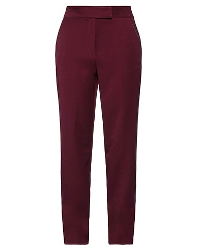 PEECH Casual trouser Plum 73% Polyester, 23% Viscose, 4% Elastane
