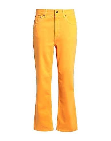 TOPSHOP Denim trousers Topshop dad recycled cotton blend jean 
 Apricot 100% Cotton