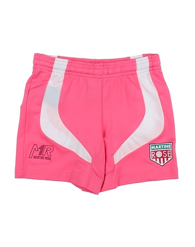 MARTINE ROSE Shorts & Bermuda Fuchsia 90% Polyester, 10% Polyurethane