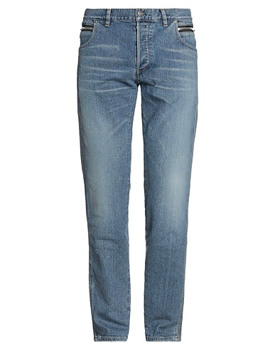 BALMAIN Denim pants Blue 98% Cotton, 2% Elastane