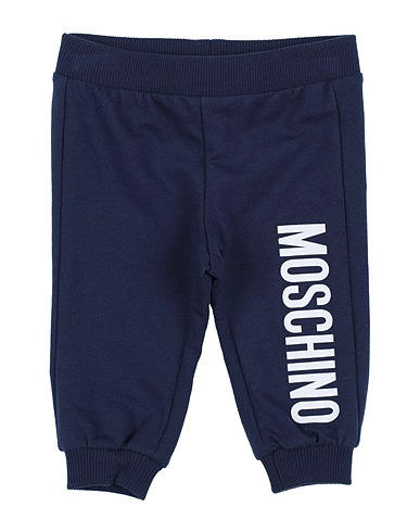 MOSCHINO BABY Casual pants Midnight blue 97% Cotton, 3% Elastane