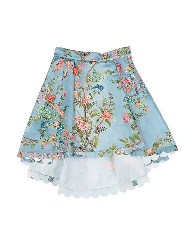 ELISABETTA FRANCHI Skirt Pastel blue 100% Polyester