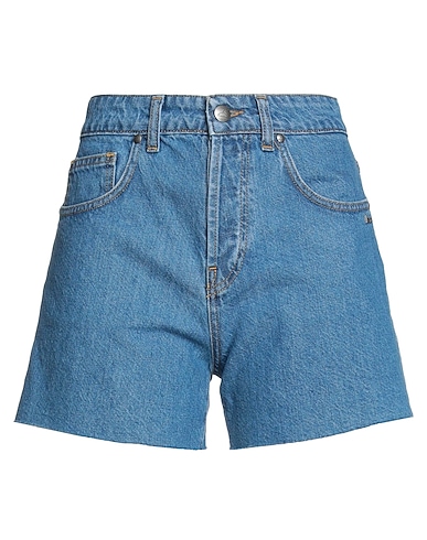 BERNA Denim shorts Blue 100% Cotton