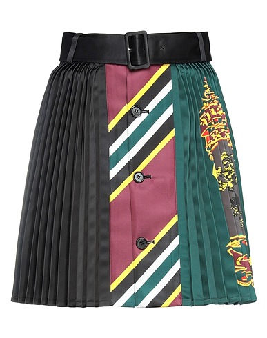 PHILOSOPHY di LORENZO SERAFINI Mini skirt Black 100% Polyester