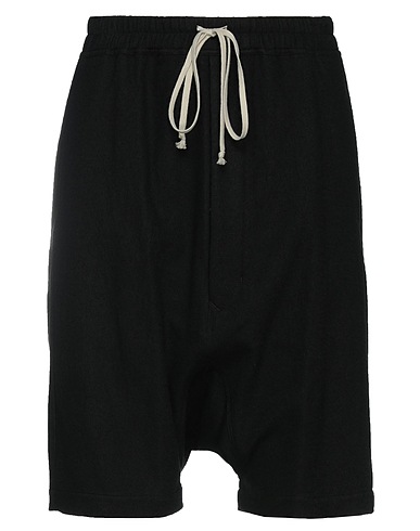 RICK OWENS Casual trouser Black 52% Cotton, 48% Wool