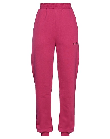 DONDUP Casual pants Fuchsia 100% Cotton, Elastane