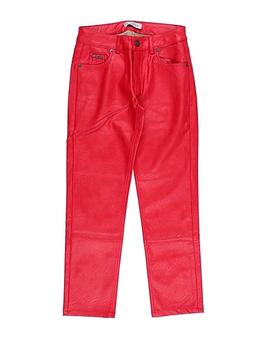 GAëLLE Paris Pantalone Rosso 66% Poliuretano, 34% Viscosa