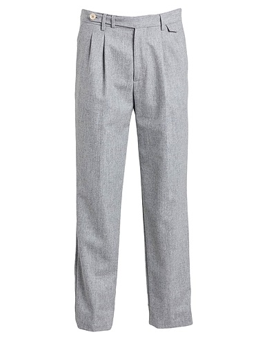 BRUNELLO CUCINELLI Casual trouser Light grey 100% Virgin Wool