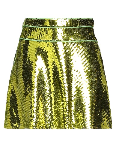 DSQUARED2 Mini skirt Lime green 100% Polyester