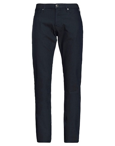 EMPORIO ARMANI パンツ ブルー コットン 56% / ポリエステル 44%