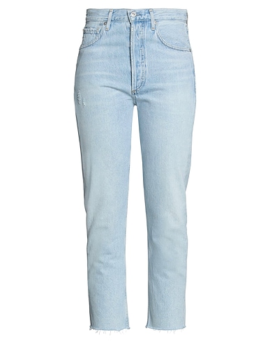 CITIZENS OF HUMANITY Denim trousers Blue 65% Polyester, 35% Cotton