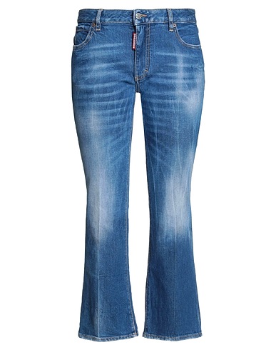 DSQUARED2 Boot Cut Blau 99% Baumwolle, 1% Elastan, Rindsleder
