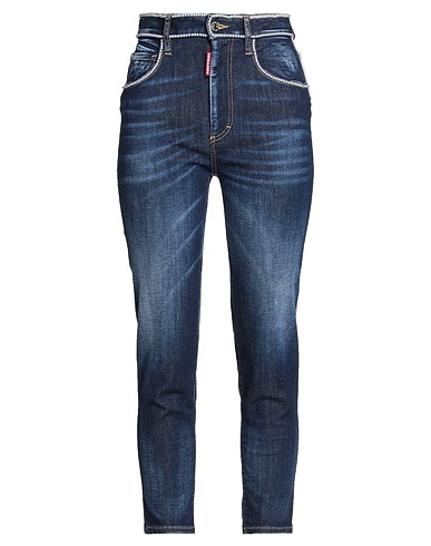 DSQUARED2 Denim trousers Blue 98% Cotton, 2% Elastane, Plastic