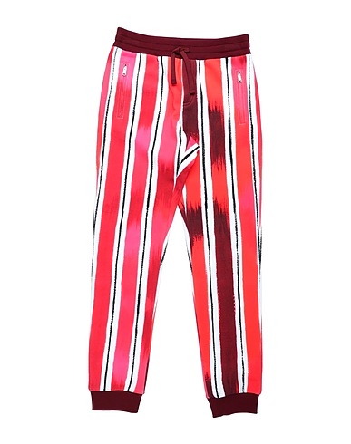DOLCE&GABBANA Casual trouser Red 100% Cotton, Elastane