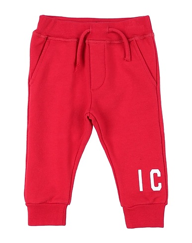 DSQUARED2 Casual pants Red 100% Cotton, Elastane